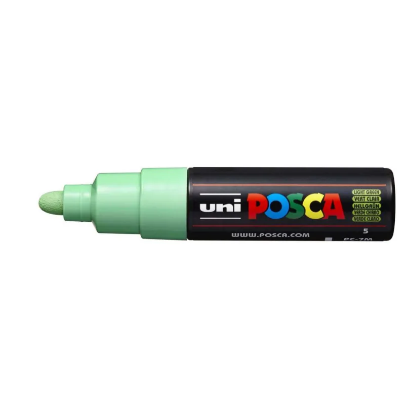 MARCADOR PERMANENTE PC-7M VERDE CLARO POSCA - Cis