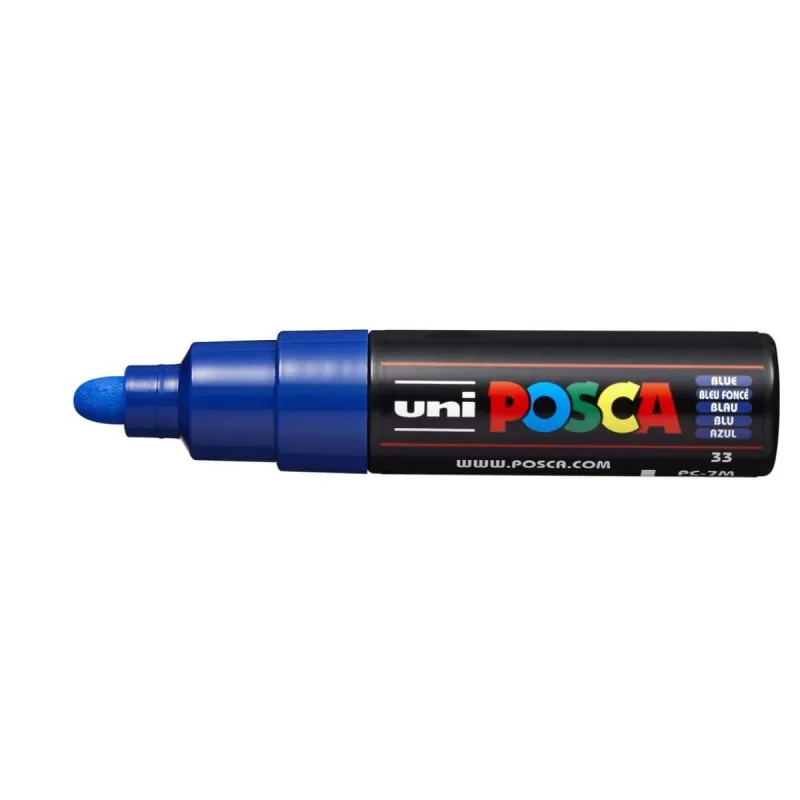 MARCADOR PERMANENTE PC-7M AZUL POSCA - Cis