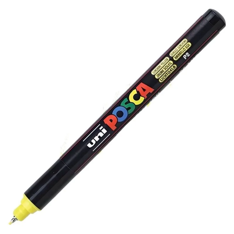 Marcador Permanente Posca Amarelo Por So Sol 0.7mm