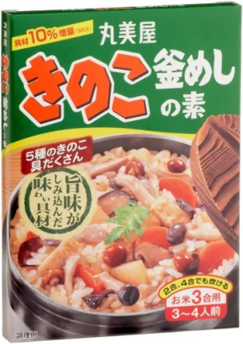 Temp Marumiya 137g Kamameshi Kinoko - MARUMIYA