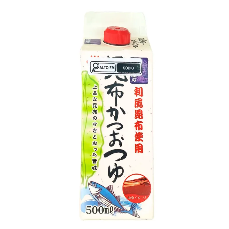 Base p/ Caldo De Peixe e Alga p/ Macarrão 500ml