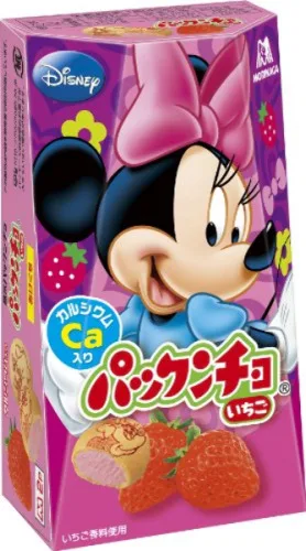Biscoito Morinaga Minie Recheado Morango - MORINAGA & CO., LTD.