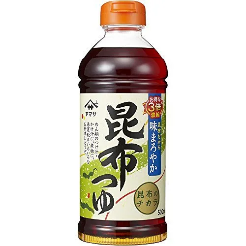 Molho Yamasa Kombu Tsuyu 3 Bai - YAMASA SOY SAUCE