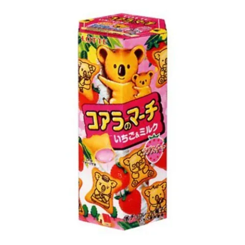 Bisc Lotte 55g Koala No March Morango - LOTTE