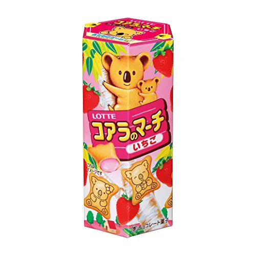 Bisclotte Koala 48g Recheado Morango - LOTTE