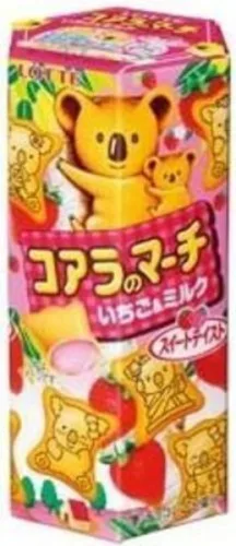 Lotte Koala S March Strawberry Cookies - LOTTE