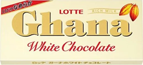 Choc Lotte Ghana Branco 45g - LOTTE