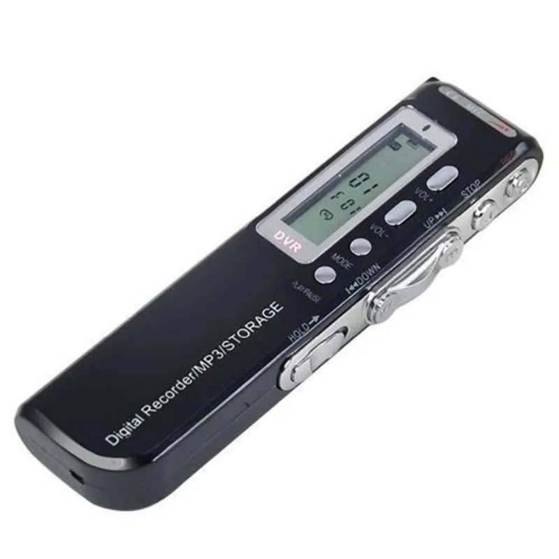 Gravador De Voz Digital E Music Player Grava Até 576 Horas 8 Gb
