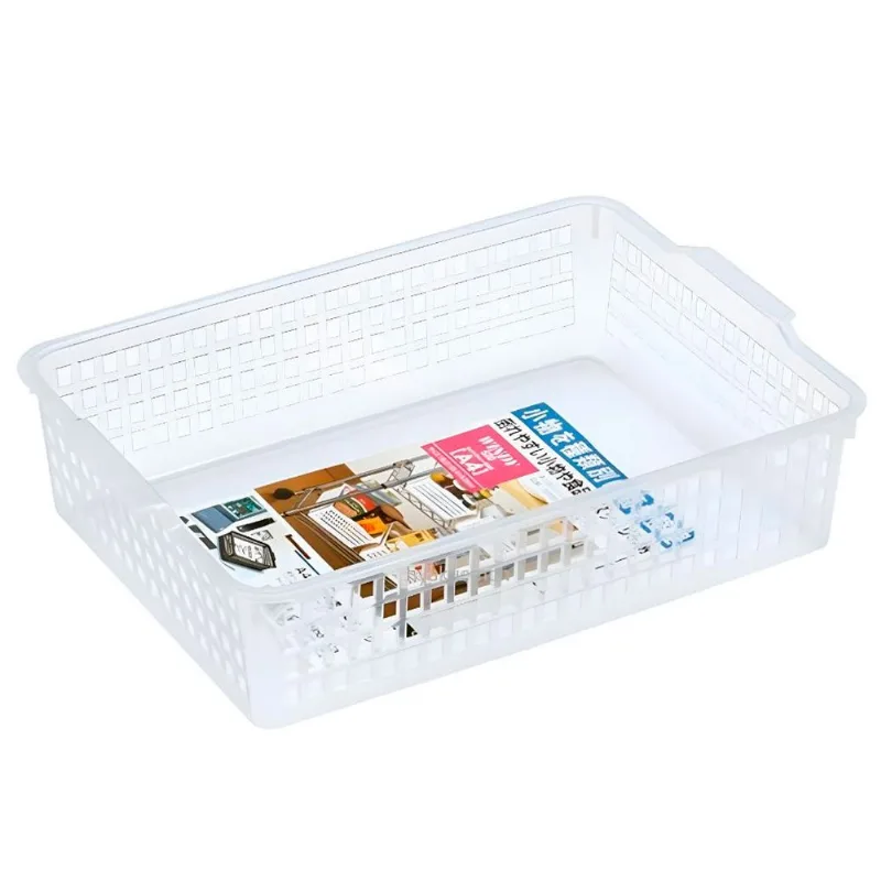 Cesto Organizador Watts Wind Transparente 25,4x35,2x9,3cm (MP)