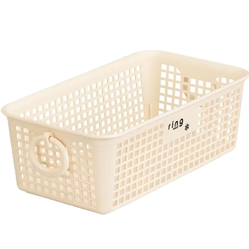 Cesto Organizador Watts Ring Basket Bege 20,5x11,5x7cm (MP)
