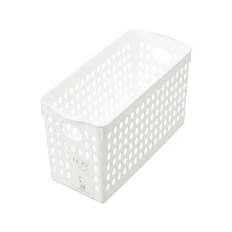 Cesto Organizador Watts Slim 13,3x29,5x12,3cm Branco (MP)