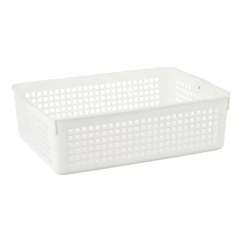 Cesto Organizador Watts B5 Name Basket 21,4x28,9x8,8cm Branco (MP)