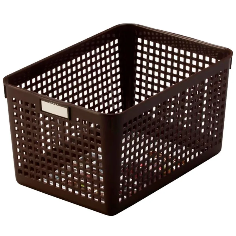Cesto Organizador Watts Name Basket Deep Marrom 18,2x26,4x14,2cm (MP)