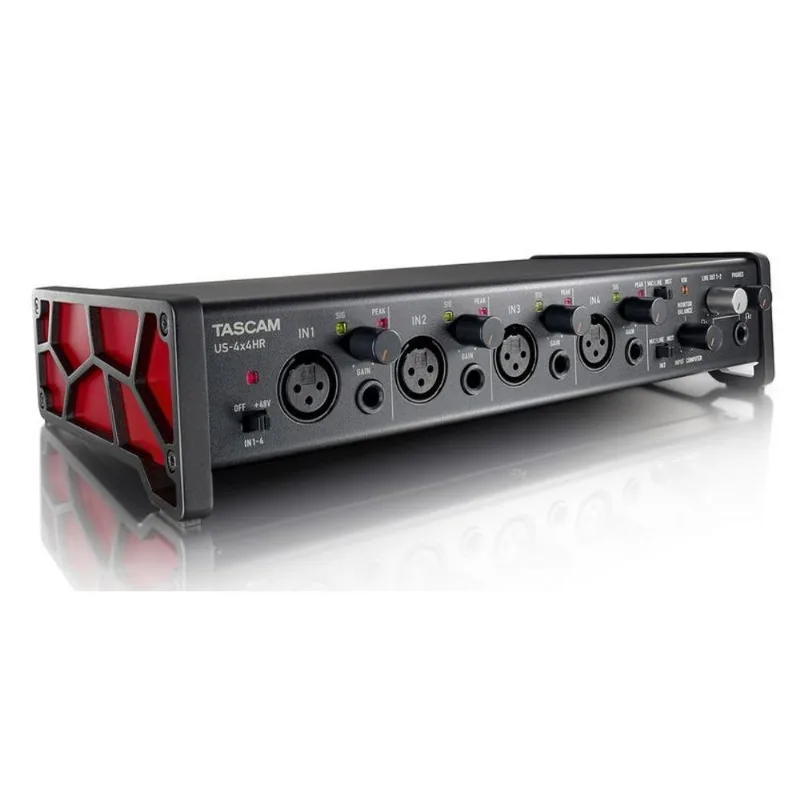 Interface De Audio Tascam Us-4x4hr Midi Usb (taus4x4hr)