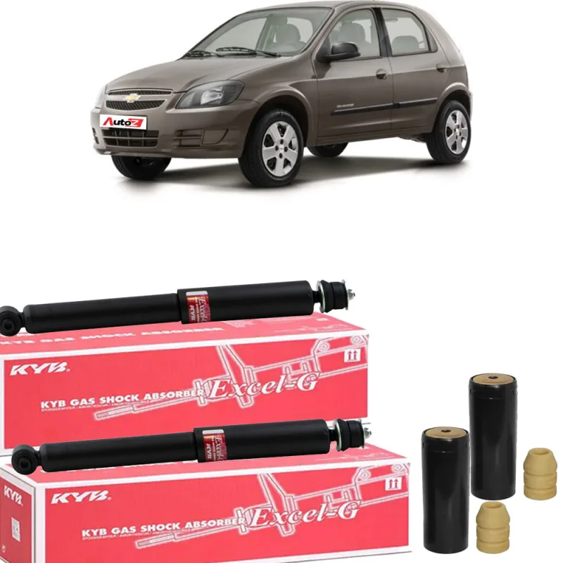 Par Amortecedor Traseiro Celta 343455 Kayaba E Kit Amotercedor Bproauto - KAYABA