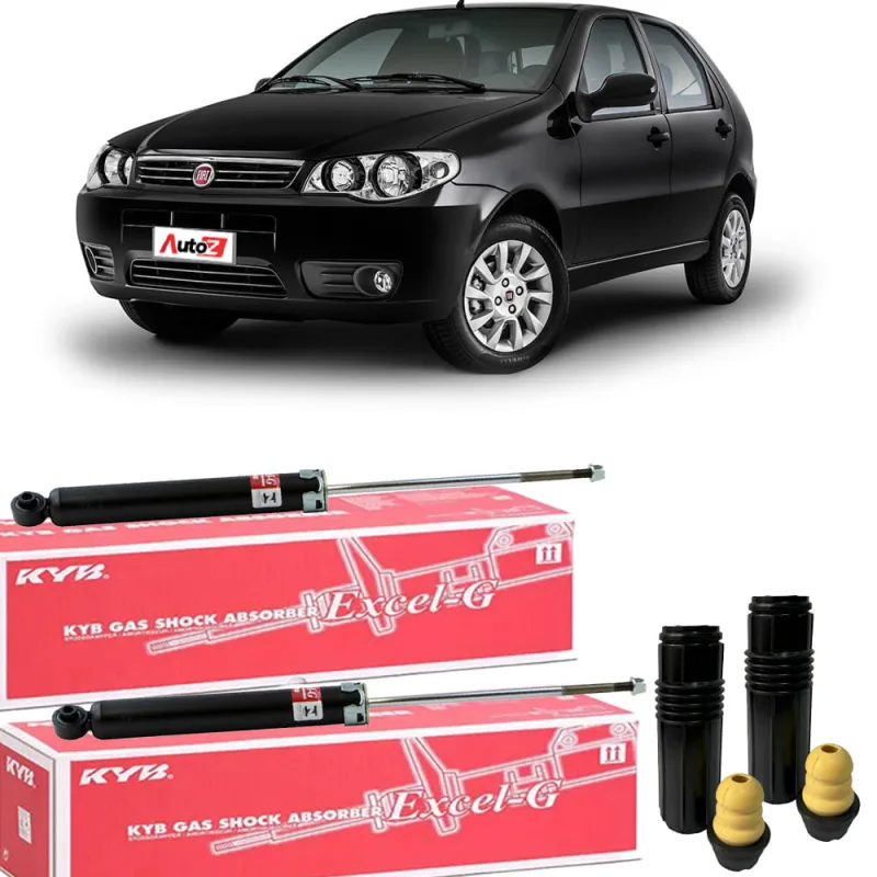 Par Amortecedor Traseiro Palio 349052 Kayaba E Kit Amotercedor Bproauto - KAYABA
