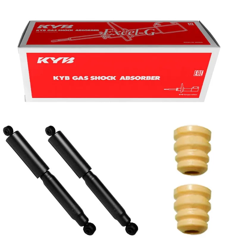 2 Amortecedor Fiat Doblo 2004 A 2018 Traseiro Kyb E Kit