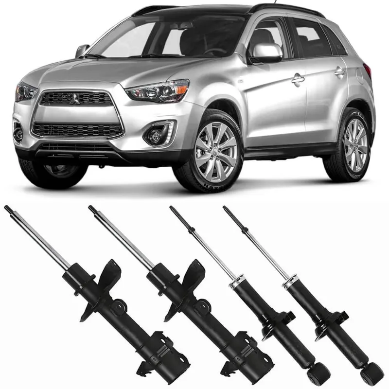 4 Amortecedor Dianteiro Traseiro Mitsubishi Asx 2011 a 2022