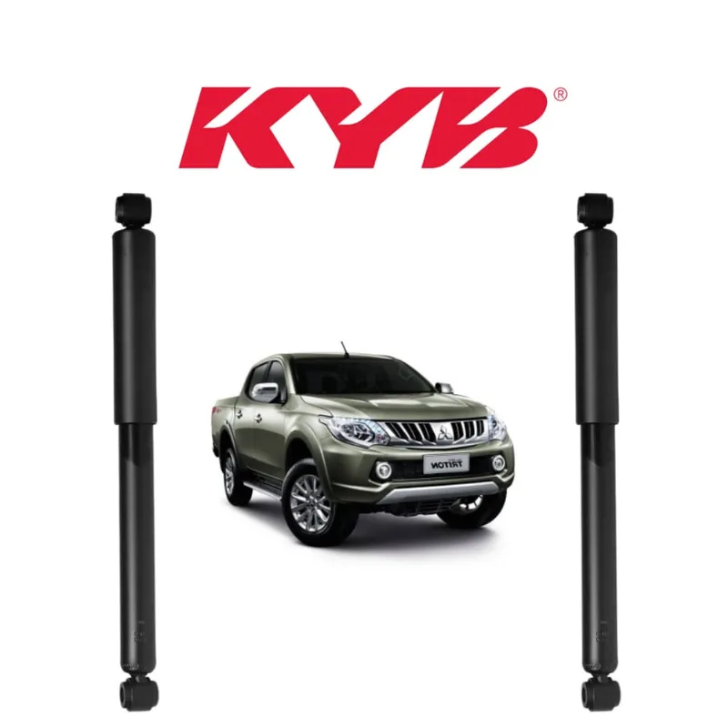 2 Amortecedor Mitsubishi L200 2008 A 2020 Direito/Esquerdo Traseiro Kayaba