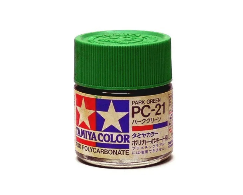 Tamiya Policarbonato (RC) Tinta PC-21 Park Green 23ml. - TAMIYA