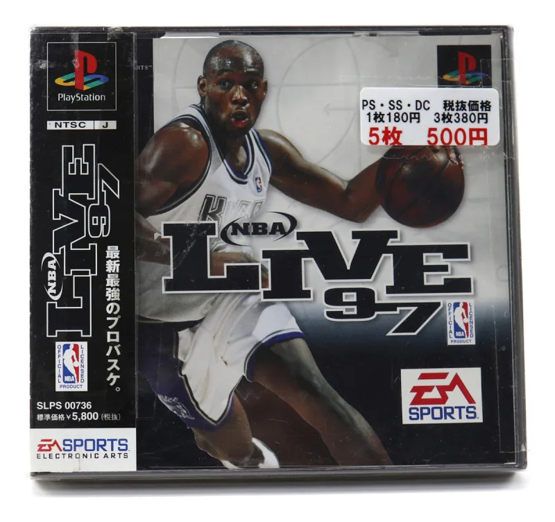 Jogo Para Ps1 Nba Live 97 Ea Sports Em Japonês - Ea Sports