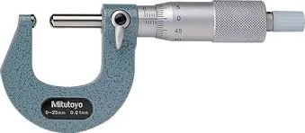 Micrômetro Externo Analógico 0 a 25mm Resolução 0,01mm  115-215 - Mitutoyo - MITUTOYO