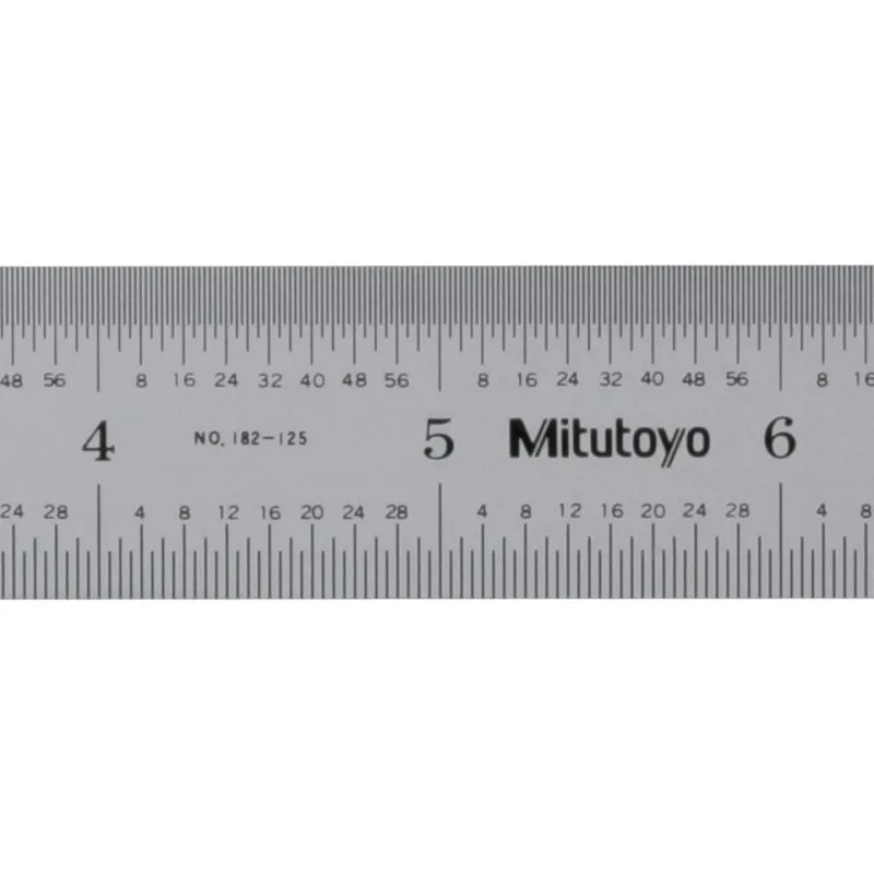 Escala de Aço Inox 300mm Rígida - Mitutoyo - MITUTOYO