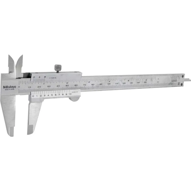 Paquímetro universal analógico 150 mm/6"- 0,05 mm/1/128" 530-104 MITUTOYO - MITUTOYO