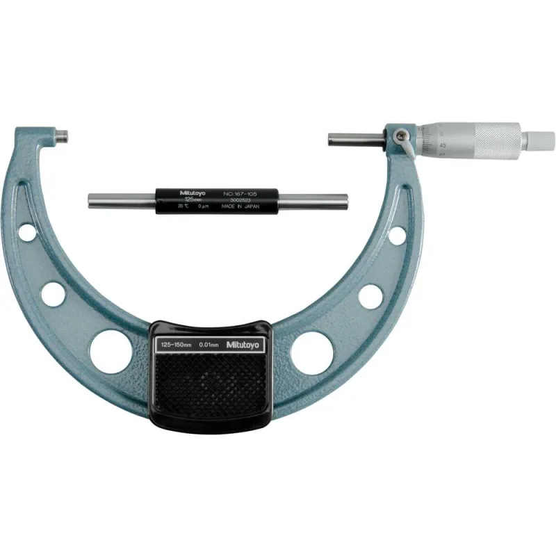 Micrômetro Externo 125 A 150 103-141-10 com Catraca - Mitutoyo - MITUTOYO