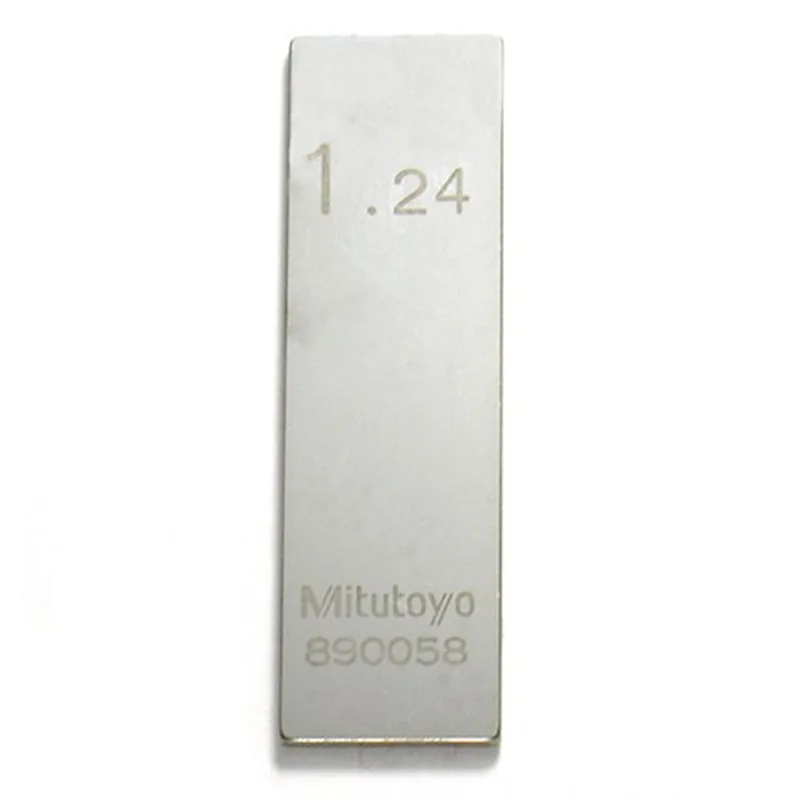Bloco Padrão Individual Em Aço 1,24mm Mitutoyo 611584-021 611584-021