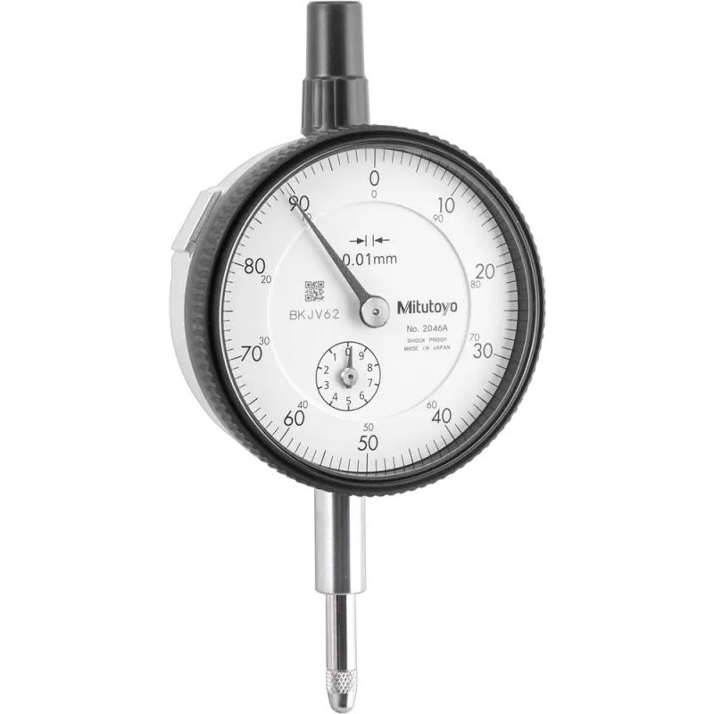 Relógio comparador analógico 0,01 mm x 10 mm 2046A - MITUTOYO - MITUTOYO