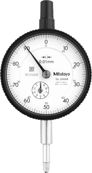 Relógio comparador 0,01 x 10,0 2046AB - MITUTOYO - MITUTOYO