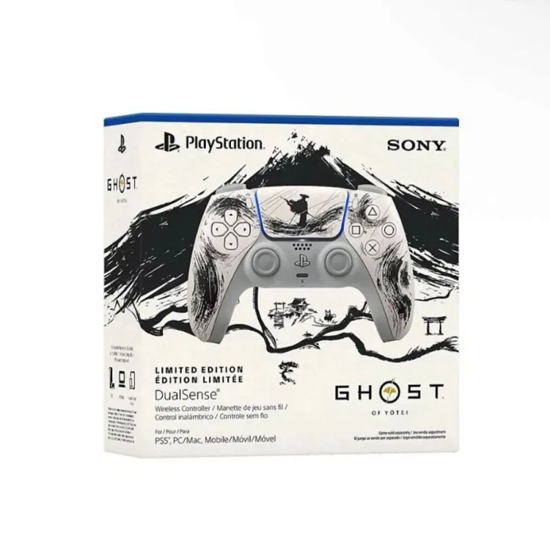 Controle DualSense Ghost of Yotei Black Limited Edition PS5 - Sony