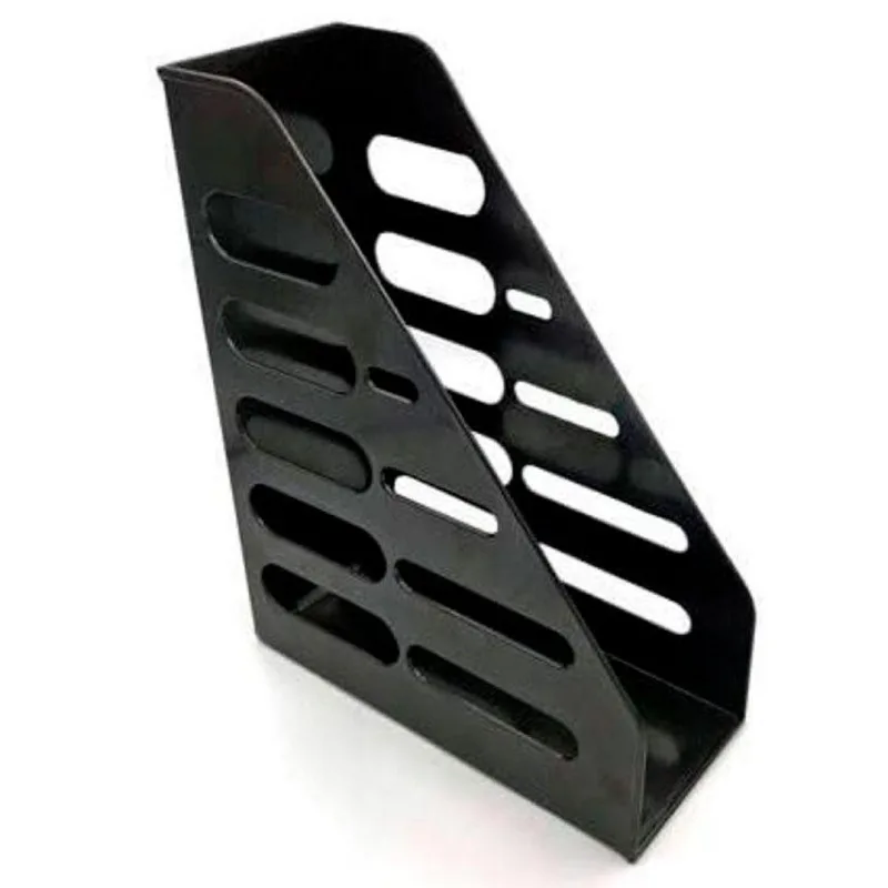 Suporte Para Livros E Pastas Watts De Plástico 22,5x28,2x9,5cm Preto (MP)