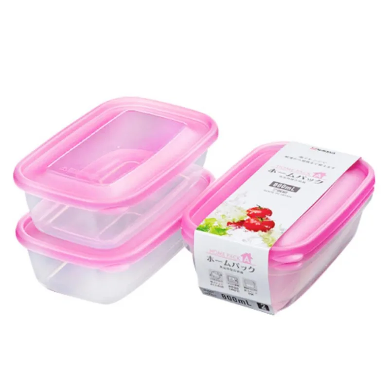 Conjunto De Potes Watts 2 Peças 800ml Nakaya Rosa 2690 (MP)
