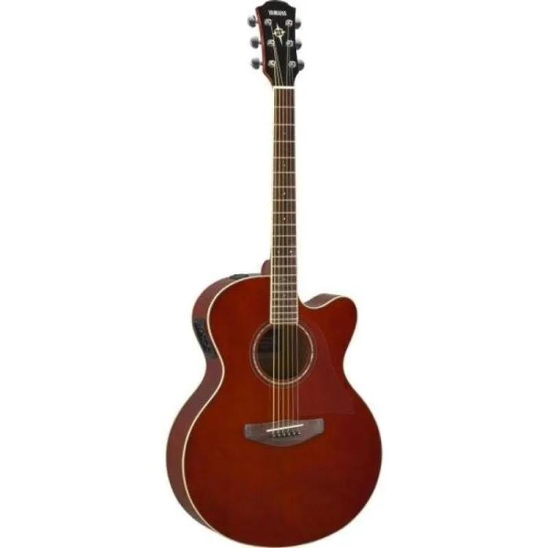 Violão Eletroacústico Yamaha Cpx600 Aço Root Beer - Yamaha