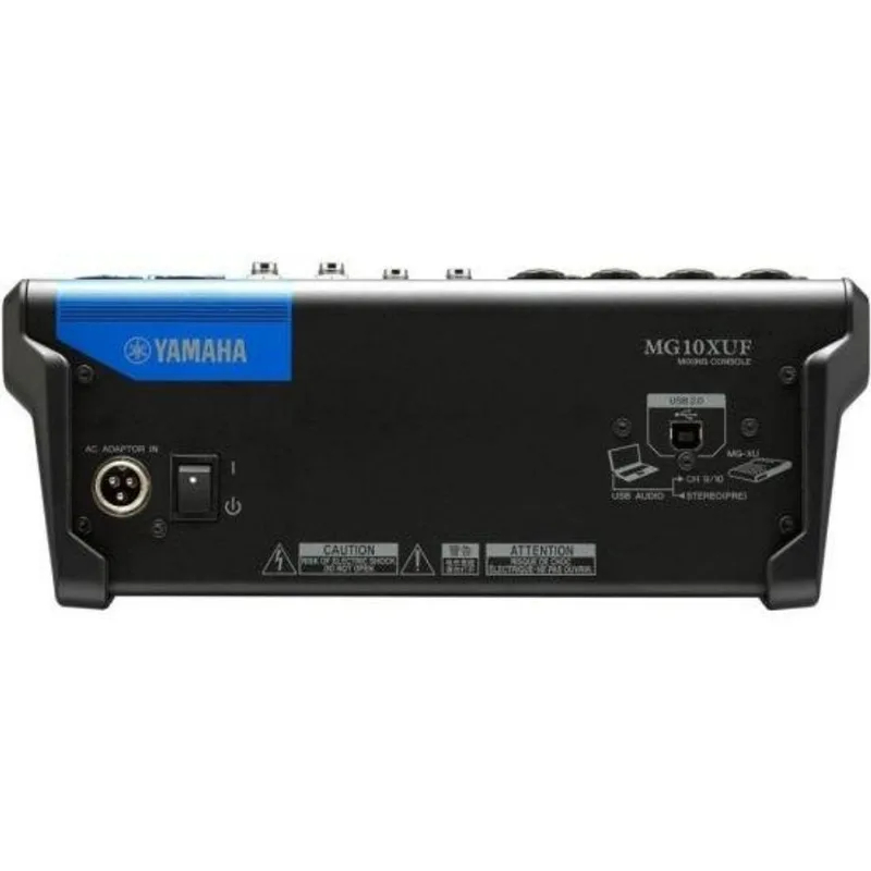 Mesa De Som Mg10xuf Com 10 Canais E Efeitos Spx Preta Yamaha