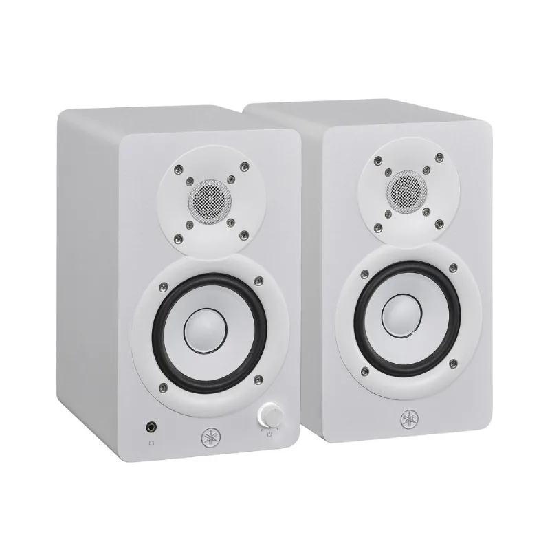 Par De Monitores De Referência Ativo De 2 Vias Hs 3wh Branco Yamaha - Yamaha