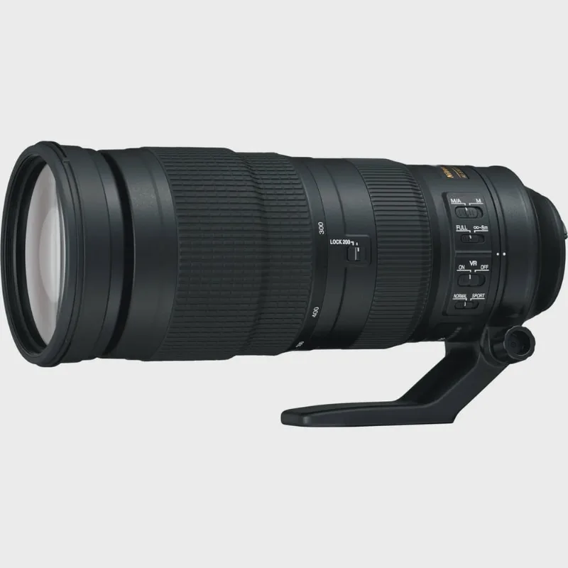 Lente nikon 200-500mm f/5.6E ed vr af-s nikkor