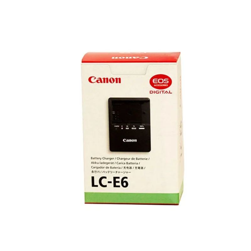 Carregador Original Canon Lc-e6 P/ Bateria Lp -e6