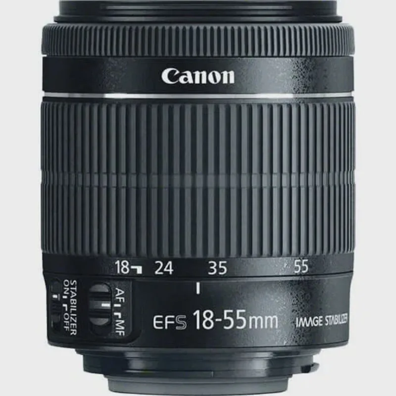 Lente Canon ef-s 18-55mm f/3.5-5.6 is ii stm