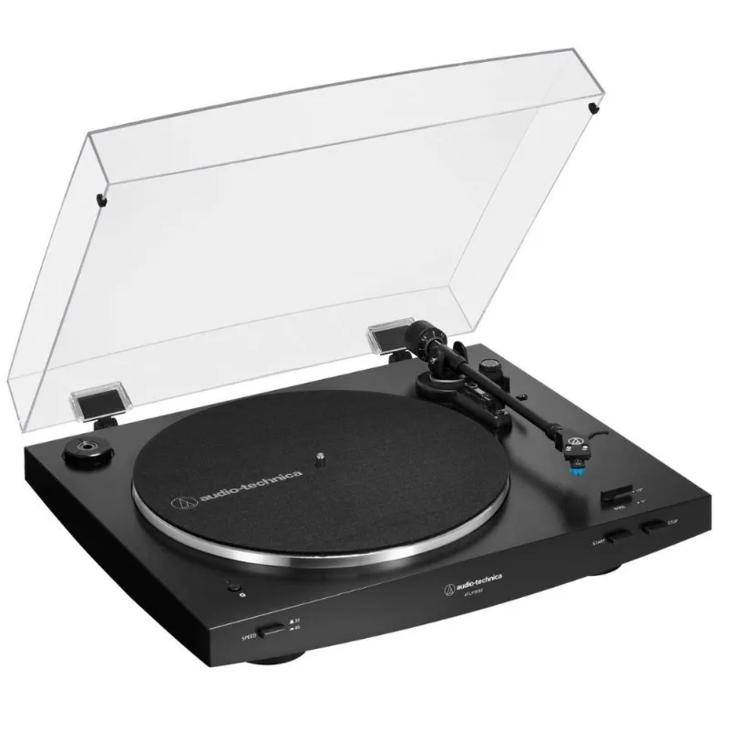 Toca-discos Audio-technica At-lp3xbt-bk Bluetooth Preto