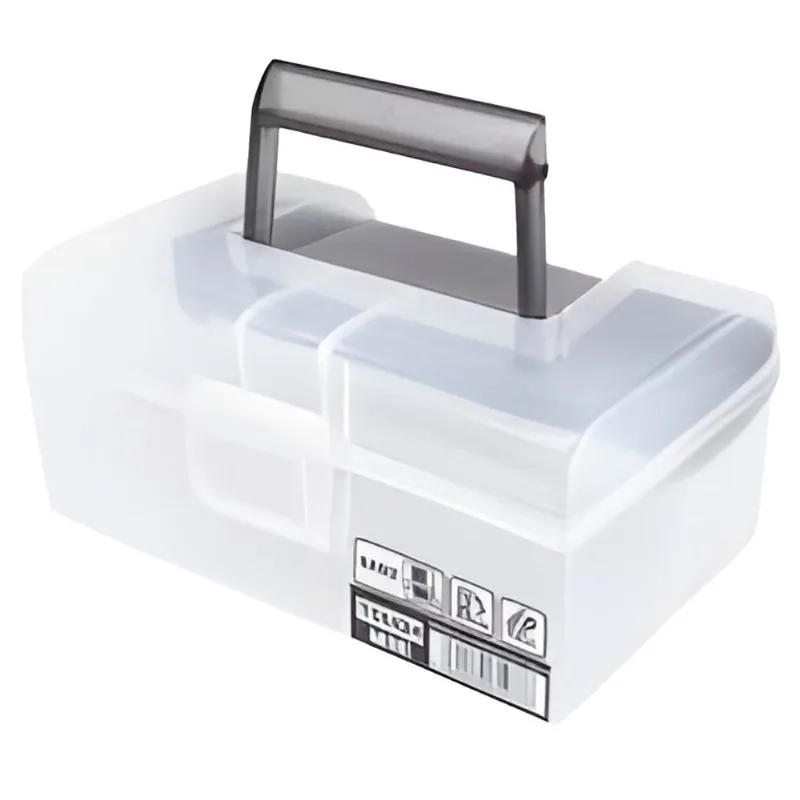 Maleta Box Watts Tough Mini Transparente E Preto 16,5x10,5x7,5cm (MP)