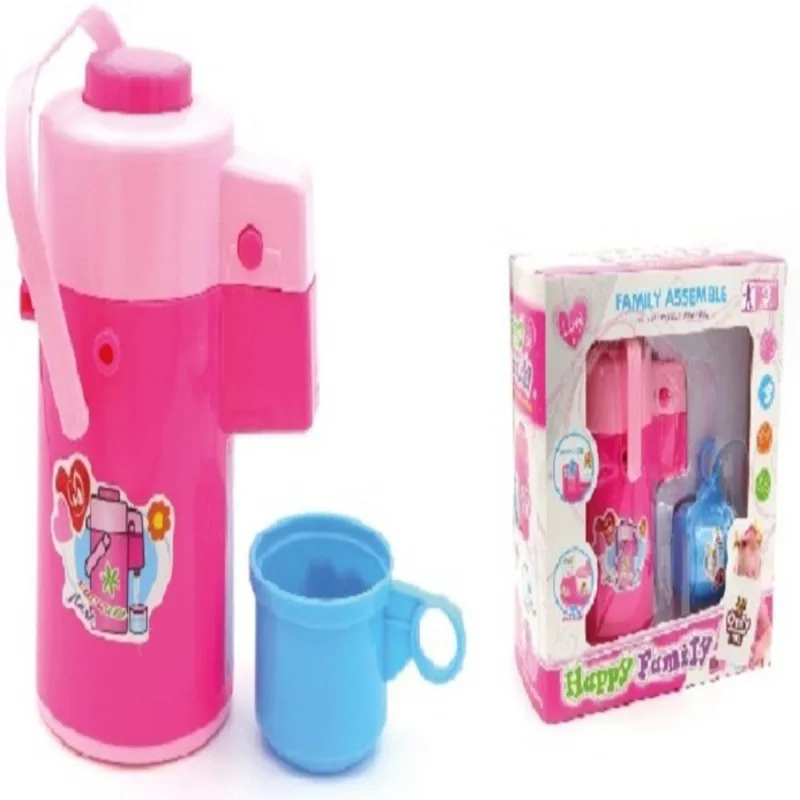 GARRAFA TERMICA INFANTIL MINI JARRA COM XICARA BRINQUEDO EDUCATIVO COZINHA PARA GIRLS