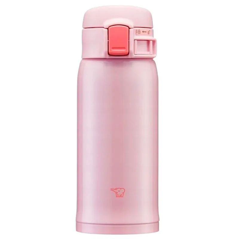 Garrafa Térmica Esportiva Zojirushi 360ml Rosa Pérola SM-SR36EPP (MP)