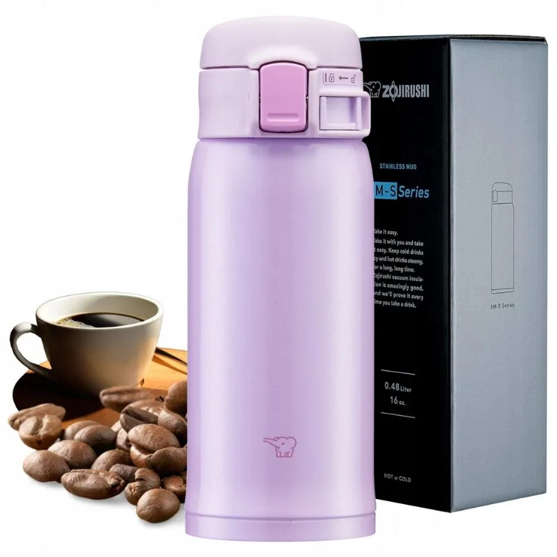 Garrafa Térmica Esportiva Zojirushi 360ml Roxo SM-SR36EVP (MP)