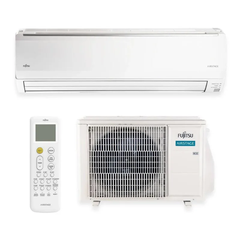 Ar Condicionado Split Hi Wall Inverter Fujitsu Airstage Premium 24.000 Btus Quente E Frio 220v R-32