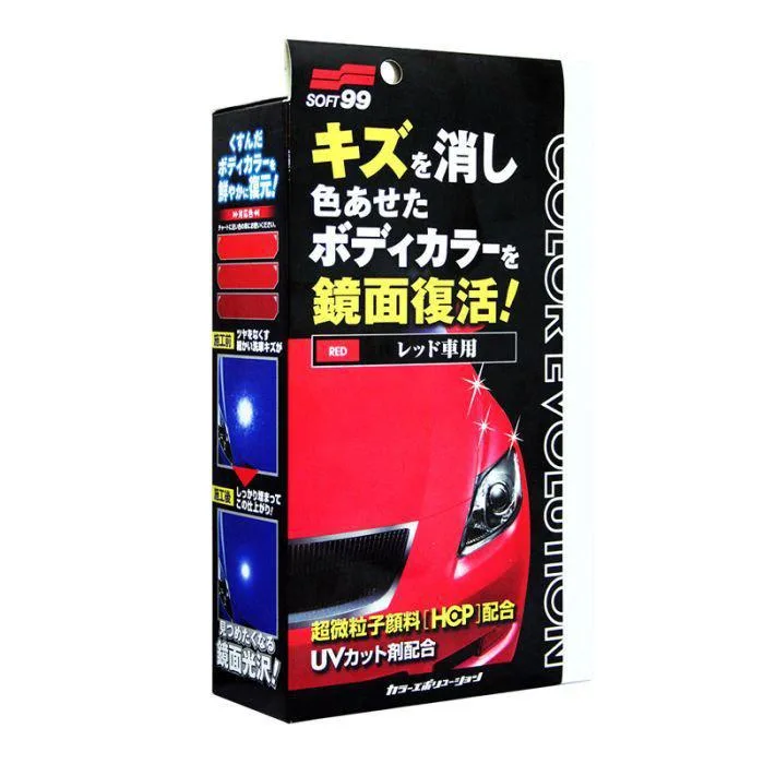 Cera Liquida Color Evolution Vermelho Soft99 100ml