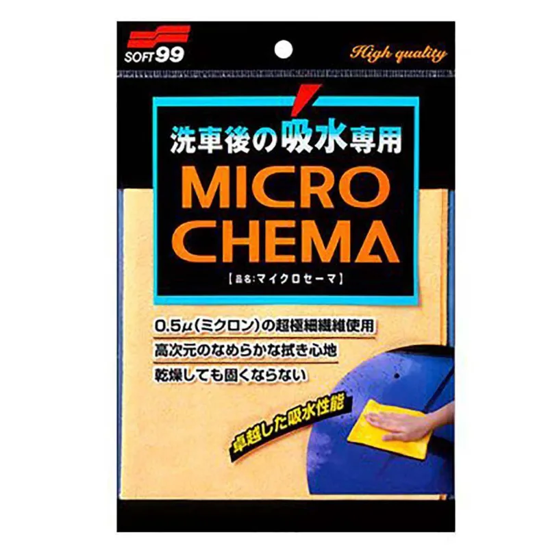 Toalha Micro Chema De Secagem Anti-risco 32x44cm Soft99