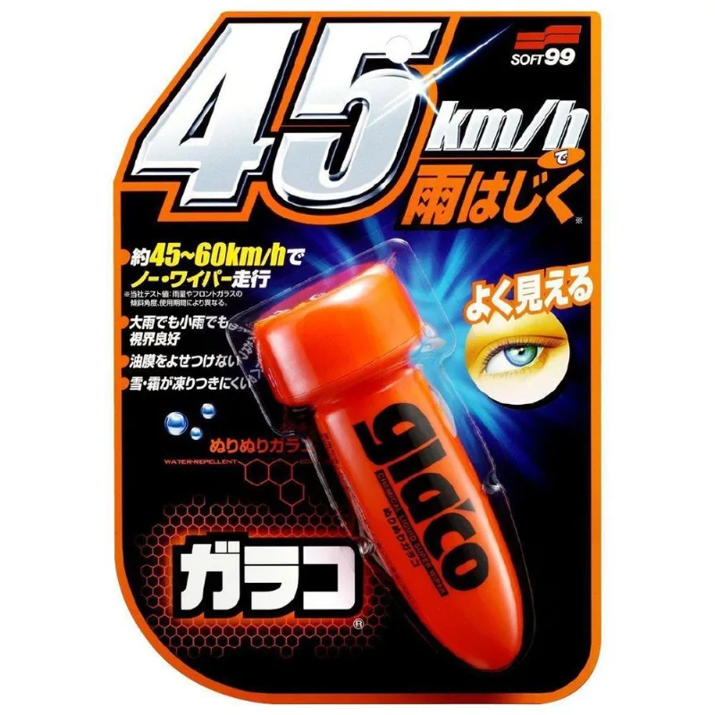 Repelente De Água Para Parabrisas 75ml Soft99 Glaco Roll On